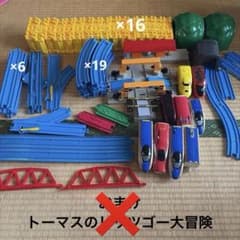 プラレール　セット 電車　レール　トーマス　レッツゴー大冒険のサムネイル