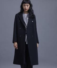 【STUDIOUS】チェスターコート　ネイビーのサムネイル