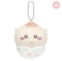 ちいかわ Baby ぬいぐるみくじ E賞 おくるみマスコット くりまんじゅうのサムネイル