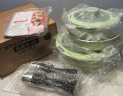 新品未使用セラミッククイックパン アイリスオーヤマ 8点セット 調理