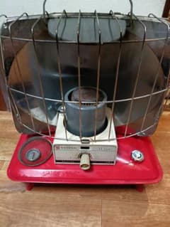 ジャンク 昭和レトロ NATIONAL OS-208R ストーブ 赤 - メルカリ