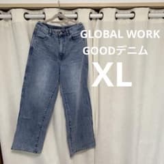 GLOBAL WORK GOODデニムバギーXLブルーのサムネイル