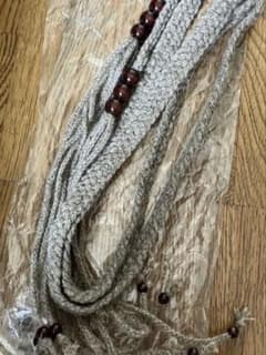 ナンバーナイン ジョージ期編み込みベルト 木製ビーズ付 宮下期 ナンバーナイン ジョージ期編み込みベルト 木製ビーズ付 宮下期 - メルカリ