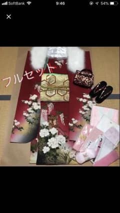 値下げ中！！！！ 振り袖フルセット 成人式のサムネイル