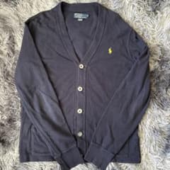 80s90sPolo by Ralph Lauren ネイビー カーディガン Sのサムネイル