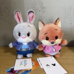 うるぽちゃちゃん　ズートピア2 ジュディ　ニック　セットのサムネイル