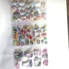 シール　おすそわけ　コットン　パワパフ　キティのサムネイル