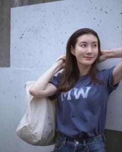 [my weakness] MW College Tシャツ ホワイトのサムネイル