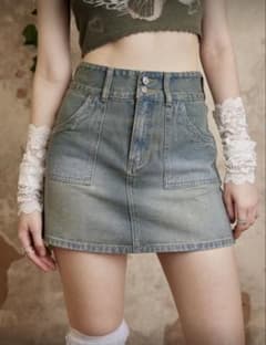 SHEIN デニムスカートのサムネイル