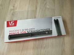 ヴィダルサスーン マイナスイオンストレートアイロン  ブラックのサムネイル