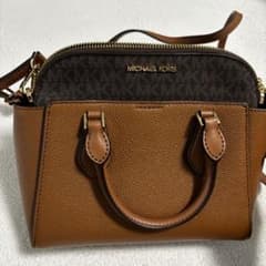 ♦︎値下げ♦︎【MICHAEL KORS】 ブラウン　ショルダーバッグ　ハンドバッグのサムネイル