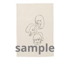 Perfume ファブリックポスター 顔 チヤキ 新品未開封のサムネイル