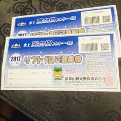 スキー スノボー リフト券 ペアチケットのサムネイル