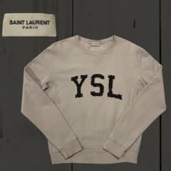 登坂広臣着用モデル サンローランパリ コットン スウェット XS メンズ