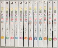 애니메이션 DVD NEW GAME! 1기 2기 전권 세트 동작 확인 완료 일부 결품