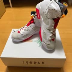 現状最安値　NIKE AIR JORDAN 6 HARE エアジョーダン6のサムネイル