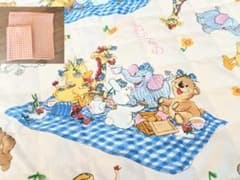 Suzy's Zoo キルティング生地➕️ギンガムチェック生地3枚セットのサムネイル