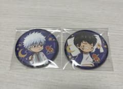 銀魂 缶バッジ 2点セット - メルカリ