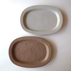 ミナペルホネン　プレート　Ｌサイズ　オーバルプレート　2枚セット ミナペルホネン プレート Lサイズ オーバルプレート 2枚セット - メルカリ