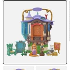 ディズニーストア ラプンツェルの家セット ラプンツェル ドールハウス