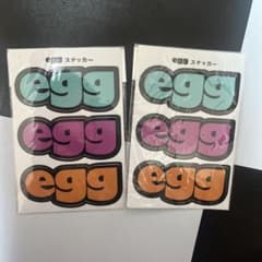 egg ステッカー 2枚セットのサムネイル