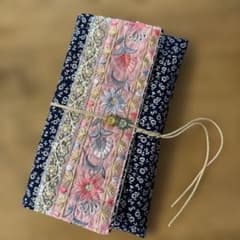 御朱印帳ケース インド刺繍×桜柄　大人可愛い自分だけのケース♡のサムネイル