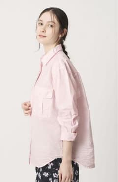 BEAUTY&YOUTH コットン ナイロン ワークシャツのサムネイル