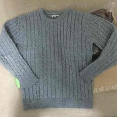 【セール！！sale!】ニット グレーのサムネイル