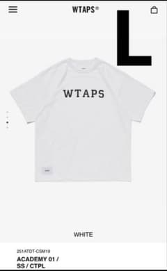 WTAPS Academy 01 SS Ctpl White tee L 新品 - メルカリ