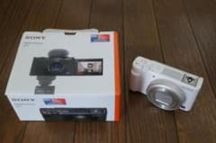 SONY ZV-1 Vlogカメラ ホワイト Wi-Fi対応 本体+箱のサムネイル