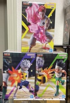 HUNTER×HUNTER G.I.編　フィギュア ヒソカ キルア ゴン 3個