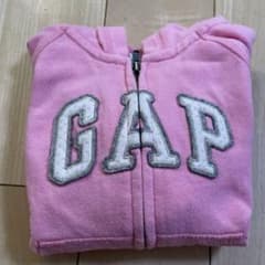 GAP パーカー ピンク　80〜90のサムネイル