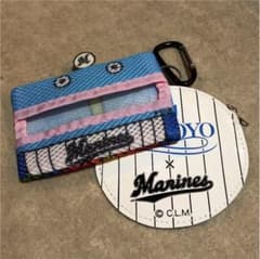 企業コラボ 千葉 ロッテマリーンズ  小物入れ　 オマケ有りのサムネイル