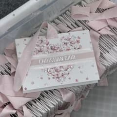 DIOR ショッパー 2026 限定 ギフトラッピング花柄ショップ袋44枚+1枚