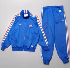 adidas 日本代表 フード付きジャージ　Oサイズ　非売品　選手支給品 adidas 日本代表 フード付きジャージ Oサイズ 非売品 選手支給品