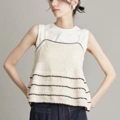 新品】Mila Owenクロシェニットキャミ×ノースリーブ - メルカリ