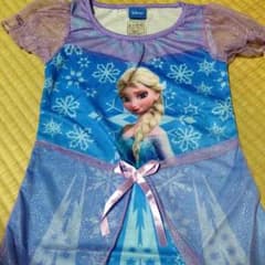 【ディズニータグ付】アナと雪の女王 キッズ ワンピースのサムネイル