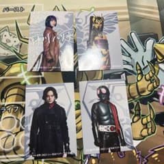 シン・仮面ライダー　入場者特典ライダーカードセットのサムネイル