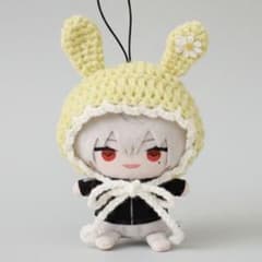 にじぱぺっと にじぱぺ イエロー うさ耳 帽子 ボンネット ぬい帽子