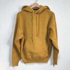 CABaN コットンカシミアパーカー　イエロー　Mサイズ CABaN キャバン コットンカシミヤ パーカー マスタード イエロー S