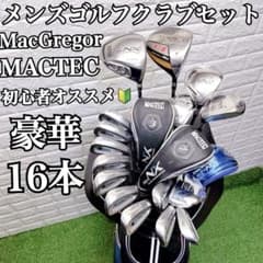 超豪華16本 初心者応援 即戦力 MacGregor メンズゴルフクラブセット