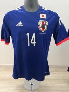 日本代表 武藤嘉紀 14番 ユニフォーム Mサイズ カード付き - メルカリ