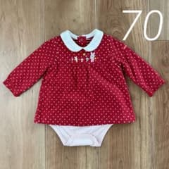 ミキハウス　トップス　ロンパース　70のサムネイル