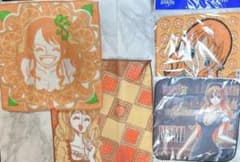 ONE PIECE ワンピース ナミ メモリアルログ 限定 ビッグタオル ワンピース 一番くじ メモリアルログ限定 ハンドタオル ナミ 3種