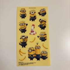 ミニオンズ クリアステッカー シールのサムネイル