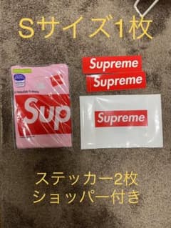 supreme hanes tagless tee sサイズ ピンクのサムネイル