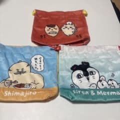 ちいかわ 巾着ガチャ　3点のサムネイル