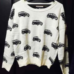RETRO GIRL セーターのサムネイル