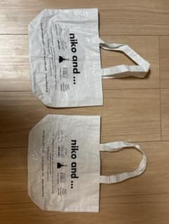 niko and ... ショッピングバッグ 2点セットのサムネイル