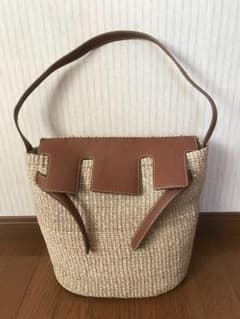shiori様専用  SEA  ショルダーカゴバッグMのサムネイル